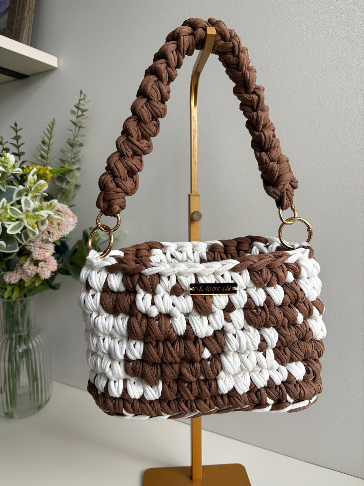 Mocha Rodeo shoulder bag 🤎🐄