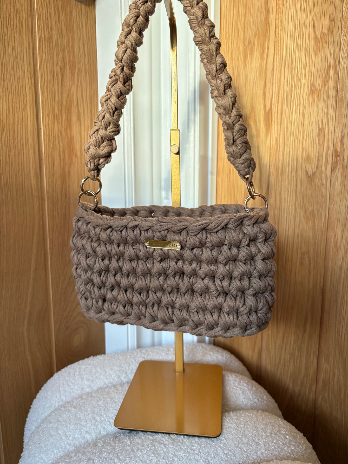 Mink shoulder bag 🤎