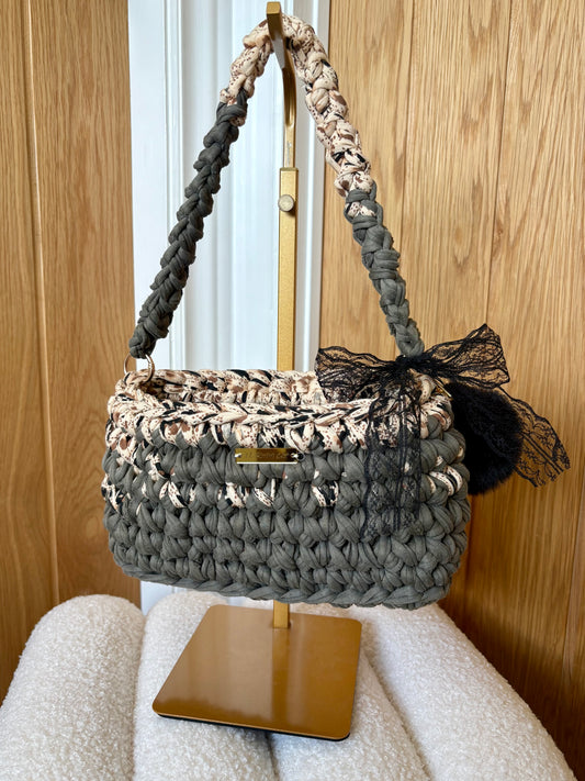 Olive leopard shoulder bag 🫒🐆