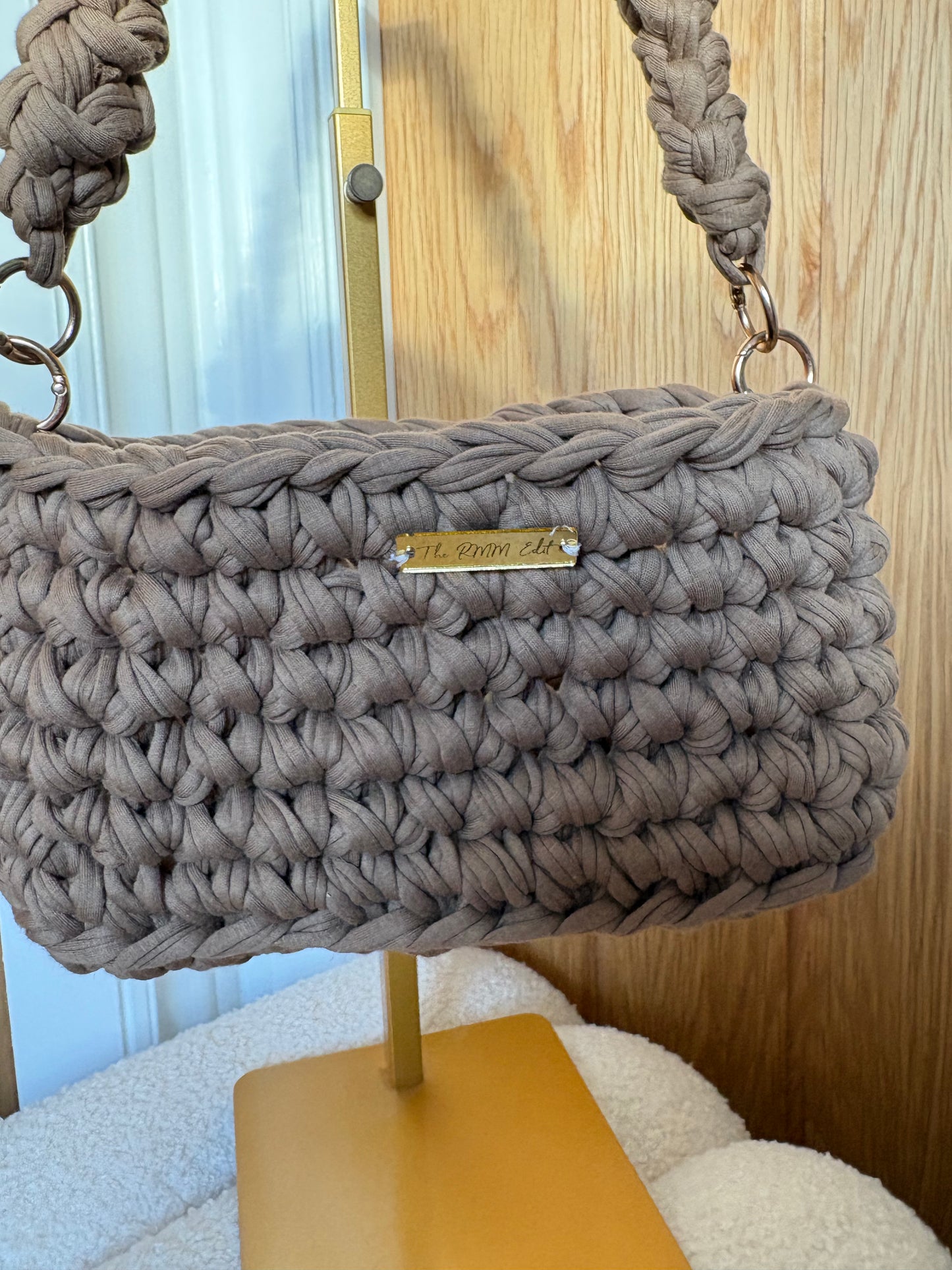 Mink shoulder bag 🤎
