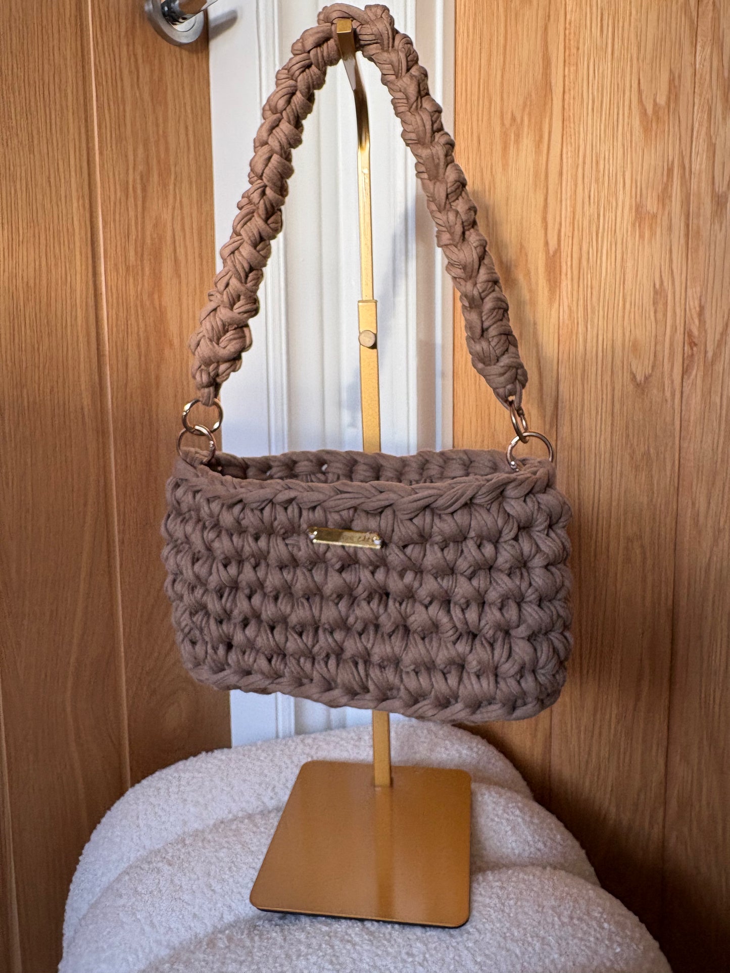 Mink shoulder bag 🤎