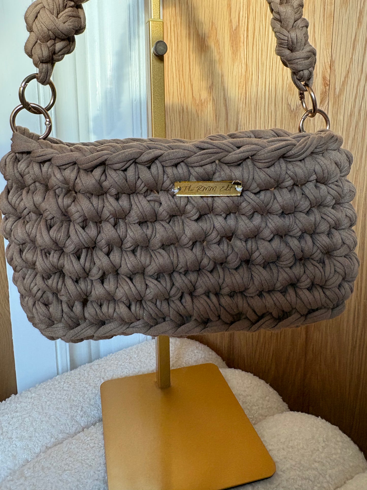 Mink shoulder bag 🤎